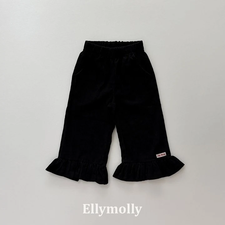 Ellymolly - Korean Children Fashion - #childofig - Frill Log Pants - 3