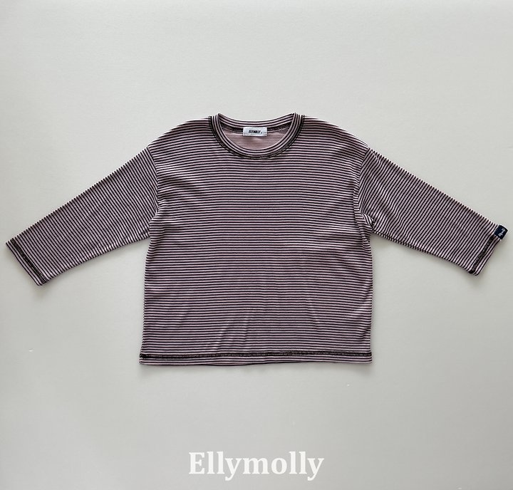 Ellymolly - Korean Children Fashion - #stylishchildhood - Rib Mellow Tee - 4