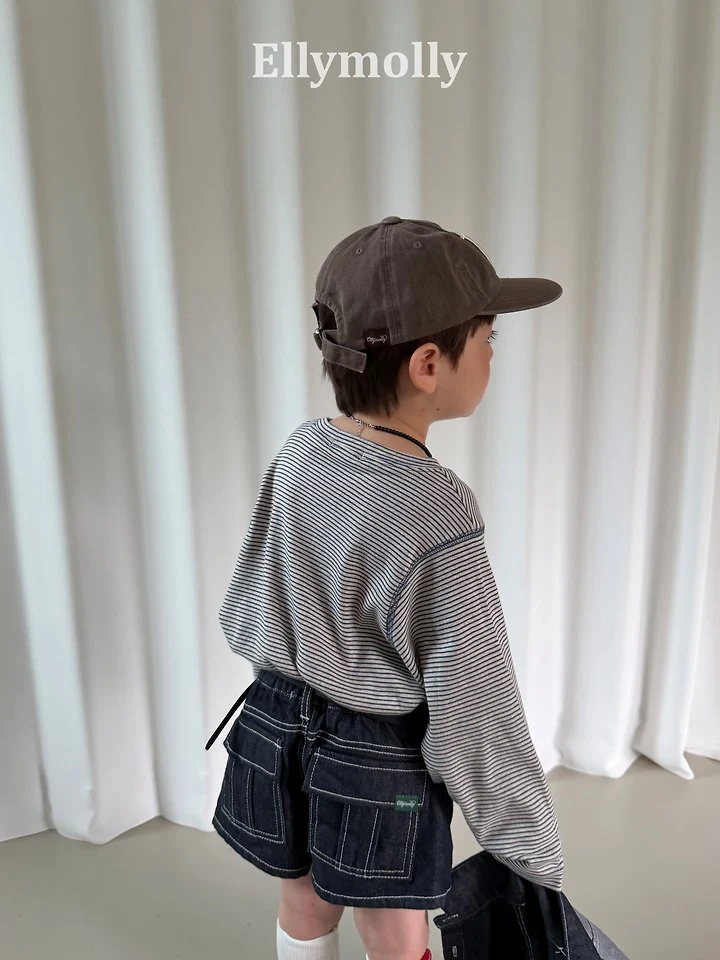 Ellymolly - Korean Children Fashion - #childofig - Flap Non Faded Pants - 11