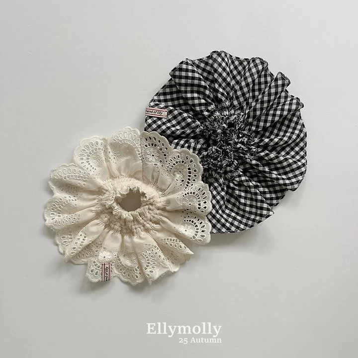 Ellymolly - Korean Children Fashion - #childofig - Flower Scrunchie
