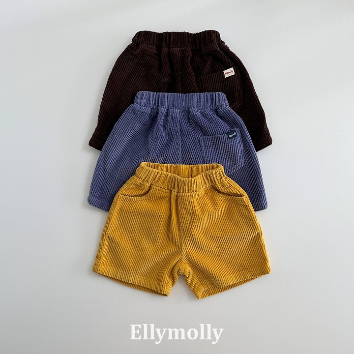 Ellymolly - Korean Children Fashion - #childofig - Soda Corduroy Midi Pants