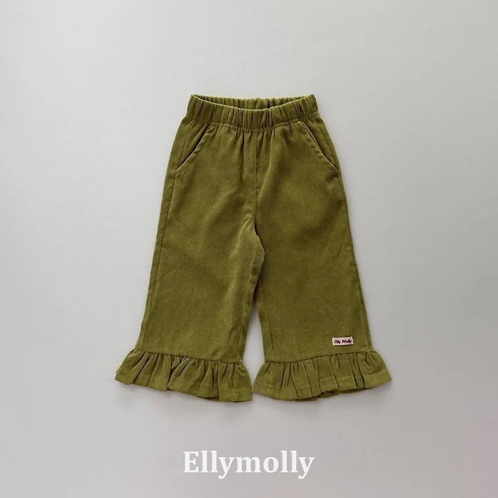 Ellymolly - Korean Children Fashion - #childofig - Frill Log Pants - 4