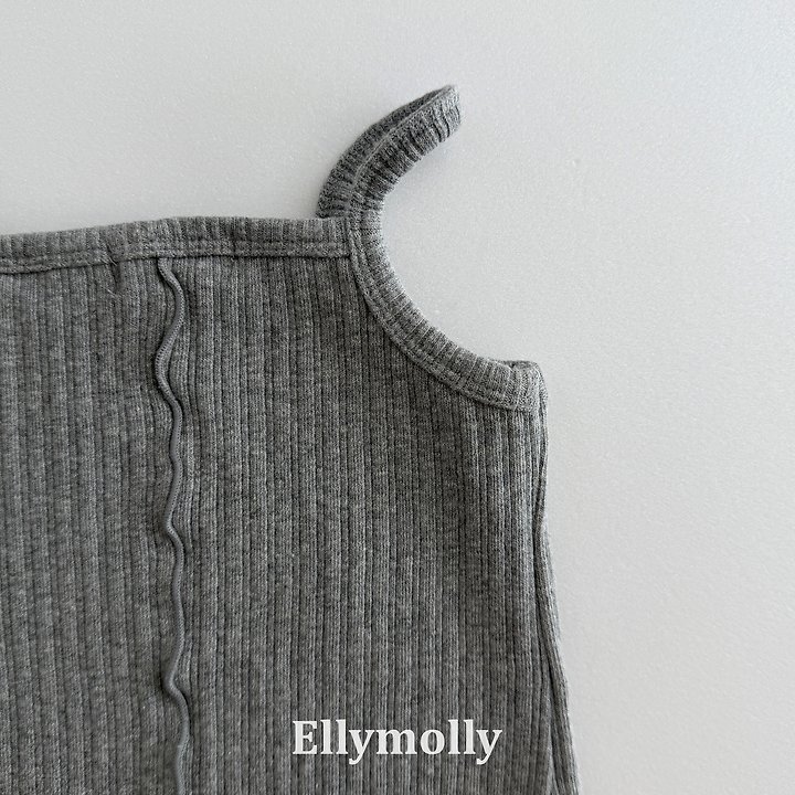 Ellymolly - Korean Children Fashion - #childrensboutique - Dudu Rib Layered Top - 8