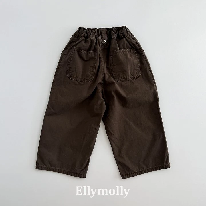 Ellymolly - Korean Children Fashion - #childrensboutique - Sand Mood Viso Pants - 6