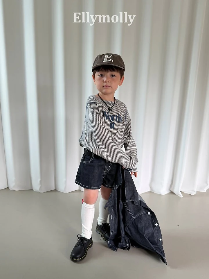 Ellymolly - Korean Children Fashion - #childrensboutique - Flap Non Faded Pants - 12