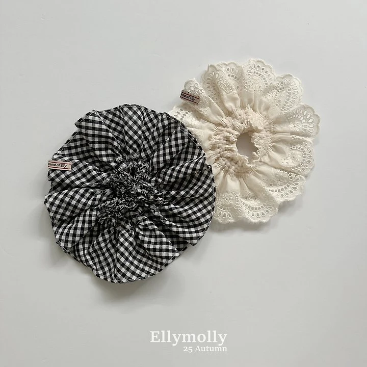 Ellymolly - Korean Children Fashion - #childrensboutique - Flower Scrunchie - 3