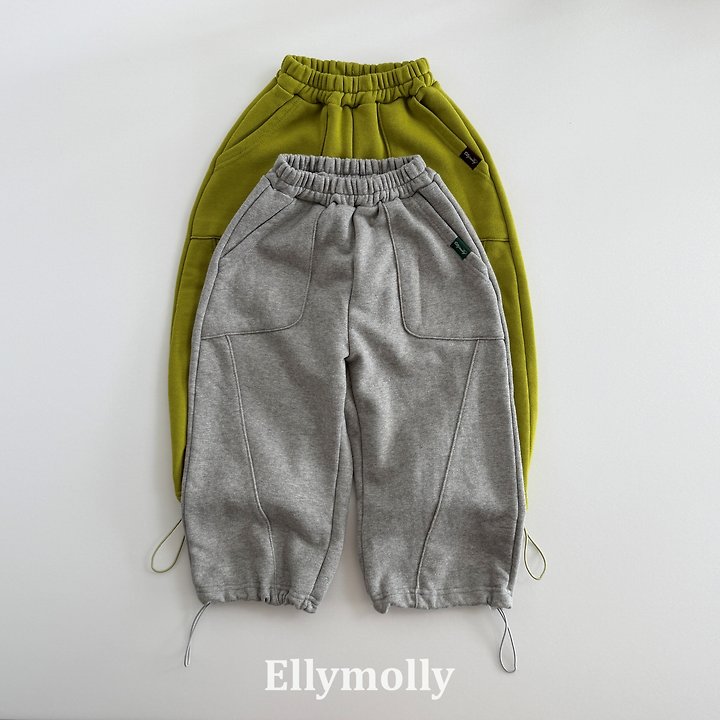 Ellymolly - Korean Children Fashion - #childrensboutique - Dusk String Pants