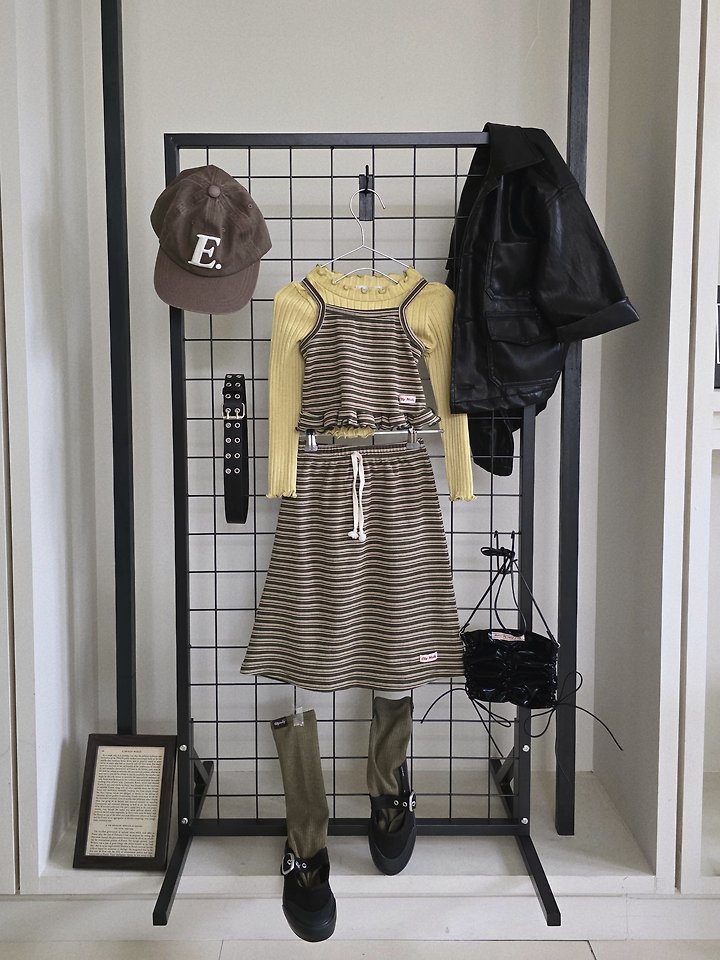 Ellymolly - Korean Children Fashion - #childrensboutique - Shadow Frill Sleeveless - 10