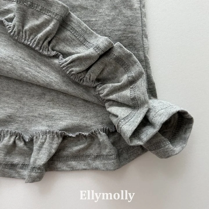 Ellymolly - Korean Children Fashion - #designkidswear - Clover Long Frill One-piece - 10