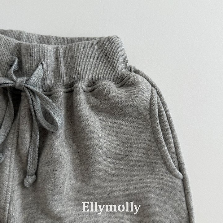 Ellymolly - Korean Children Fashion - #designkidswear - Bubble Capri Jogger Pants - 8