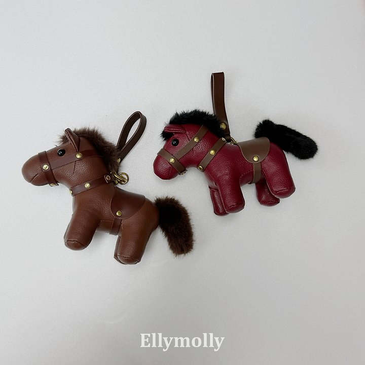 Ellymolly - Korean Children Fashion - #designkidswear - Horse Keyring - 3