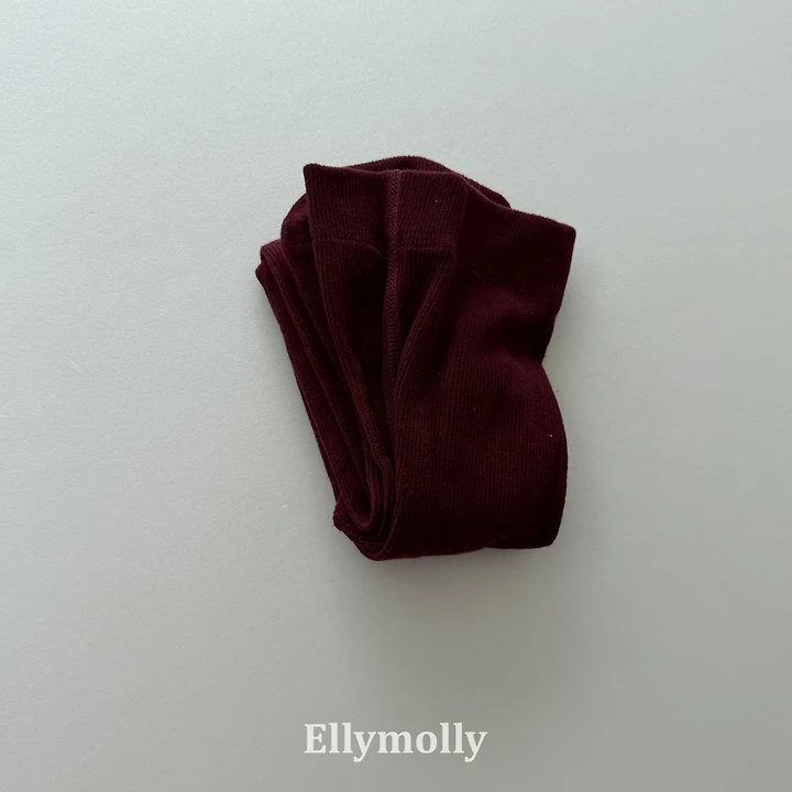 Ellymolly - Korean Children Fashion - #designkidswear - Basic Tights - 7