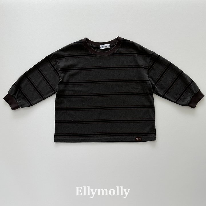 Ellymolly - Korean Children Fashion - #childrensboutique - Domino Pigment Tee - 4