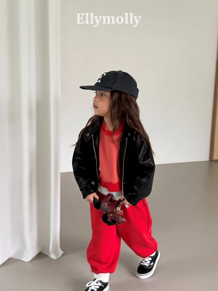 Ellymolly - Korean Children Fashion - #designkidswear - Ridum Stitch Sweatshirt - 12