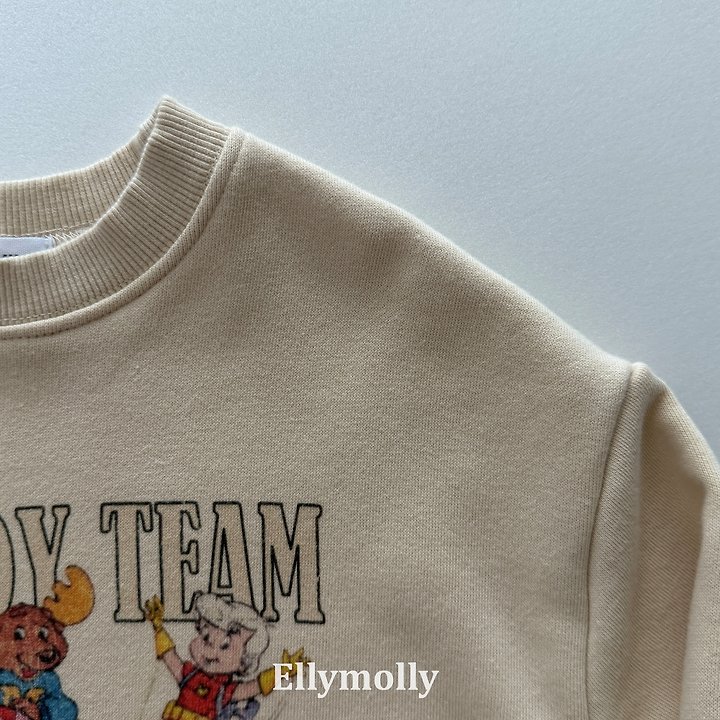 Ellymolly - Korean Children Fashion - #designkidswear - Toy Sweatshirts - 8
