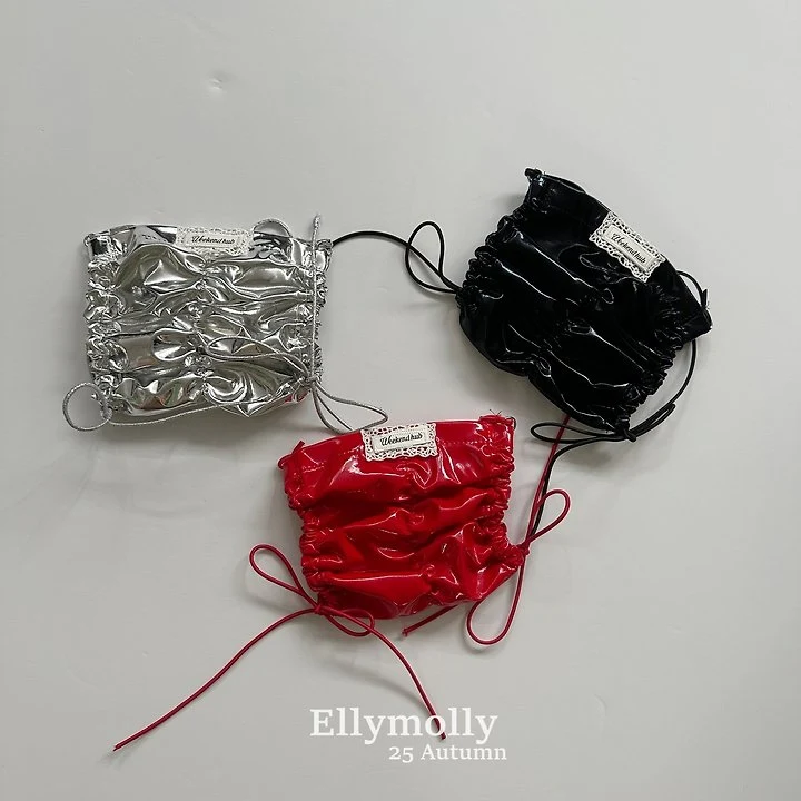 Ellymolly - Korean Children Fashion - #designkidswear - String Mini Bag - 4