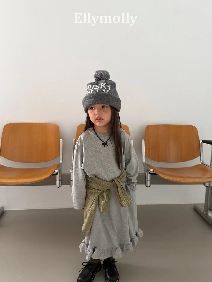 Ellymolly - Korean Children Fashion - #discoveringself - Clover Long Frill One-piece - 11