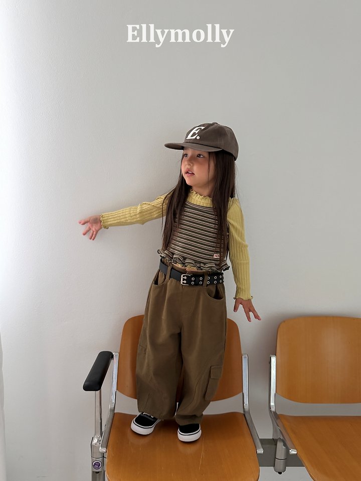 Ellymolly - Korean Children Fashion - #discoveringself - Two Line Hole Belt - 9