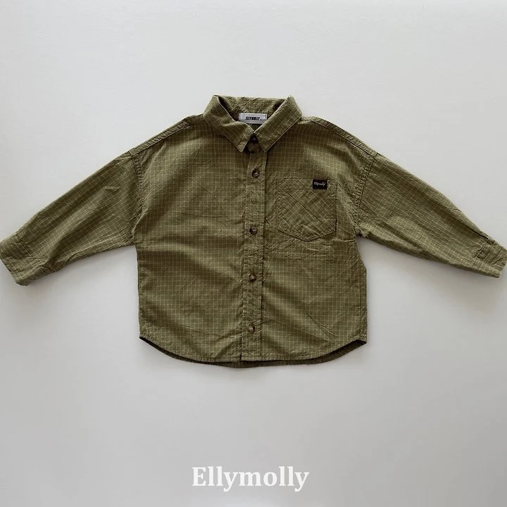 Ellymolly - Korean Children Fashion - #designkidswear - Maison Check Shirts - 4