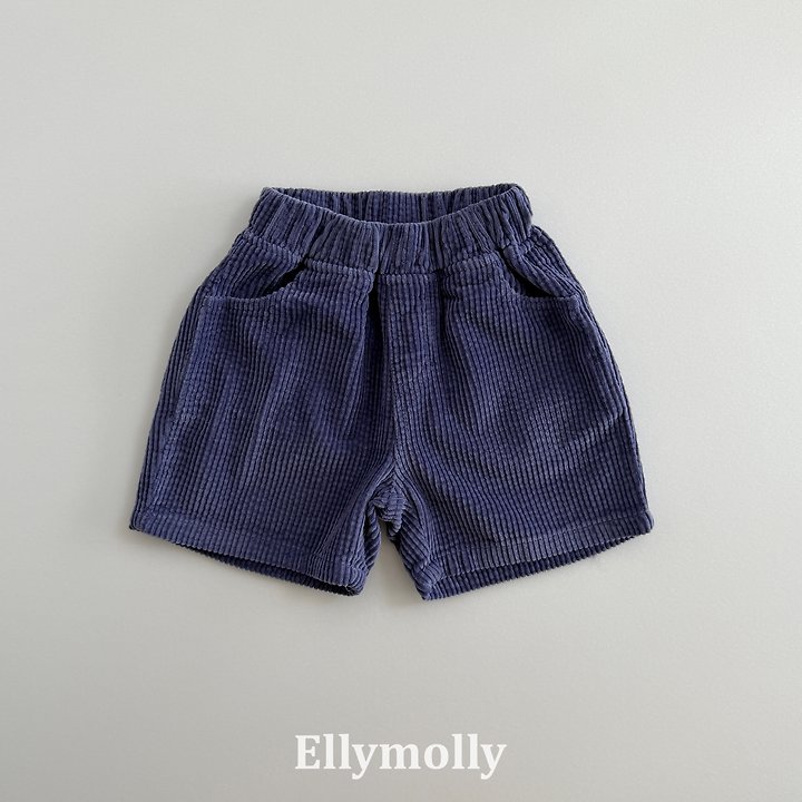 Ellymolly - Korean Children Fashion - #designkidswear - Soda Corduroy Midi Pants - 4