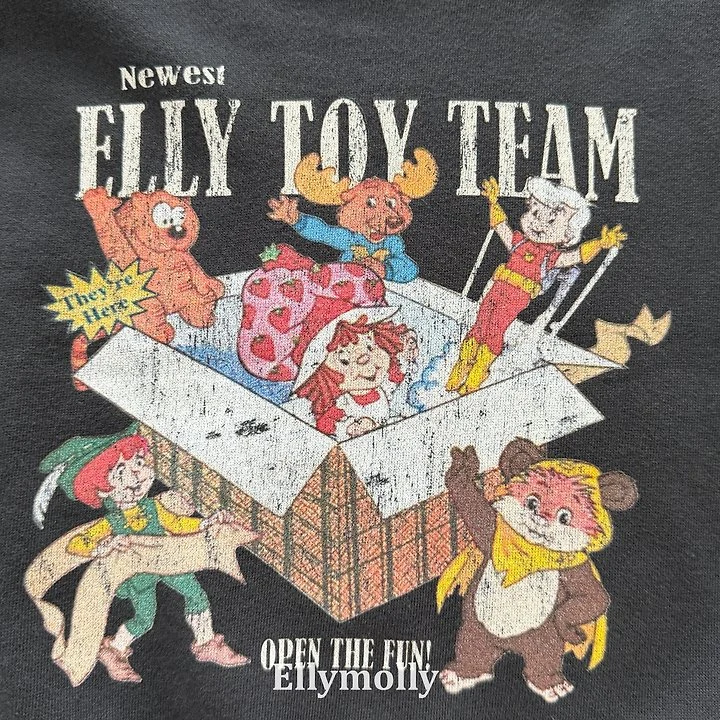 Ellymolly - Korean Children Fashion - #discoveringself - Toy Sweatshirts - 9