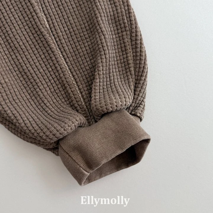 Ellymolly - Korean Children Fashion - #discoveringself - King Waffle Moment Jogger Pants - 8