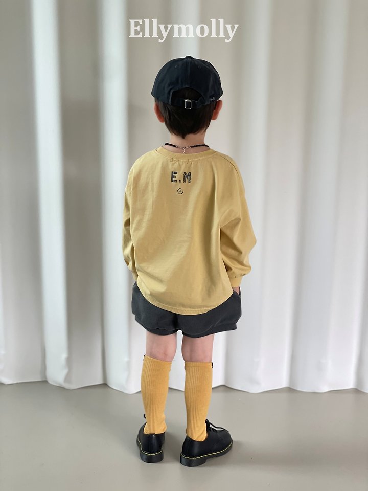 Ellymolly - Korean Children Fashion - #fashionkids - Achi Pigment Shorts - 12