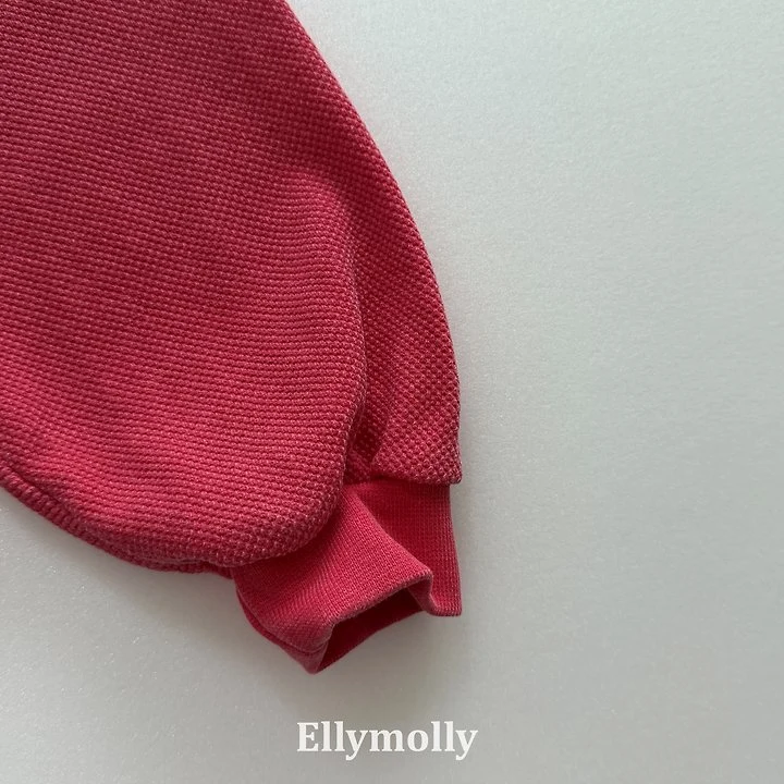 Ellymolly - Korean Children Fashion - #fashionkids - Slit Opening Sweatshirts - 9