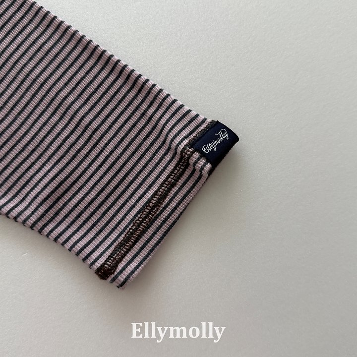 Ellymolly - Korean Children Fashion - #fashionkids - Rib Mellow Tee - 8