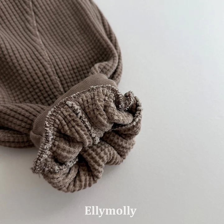 Ellymolly - Korean Children Fashion - #fashionkids - King Waffle Moment Jogger Pants - 9