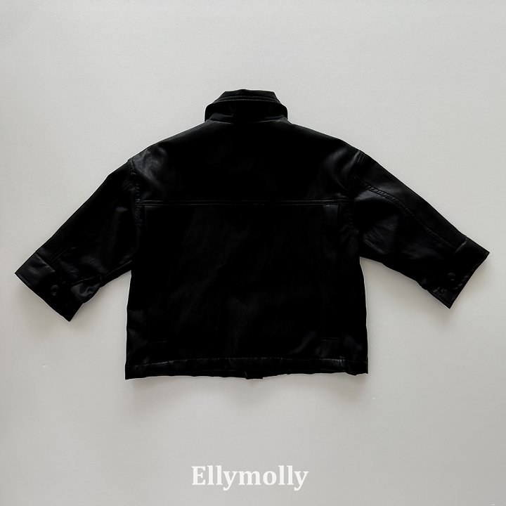 Ellymolly - Korean Children Fashion - #fashionkids - Low Pocket Jacket - 5