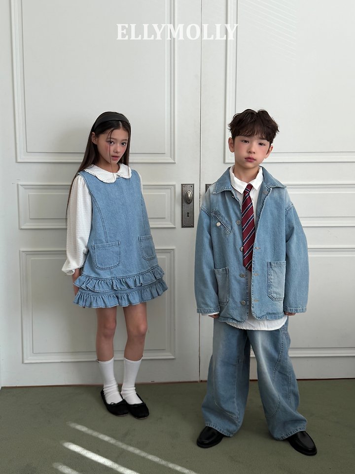 Ellymolly - Korean Children Fashion - #kidsshorts - New Early Neck Tie - 12