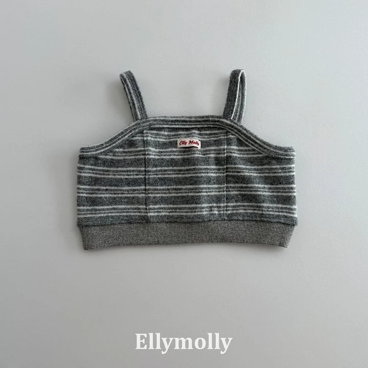 Ellymolly - Korean Children Fashion - #fashionkids - Fog Crop Bustier - 4