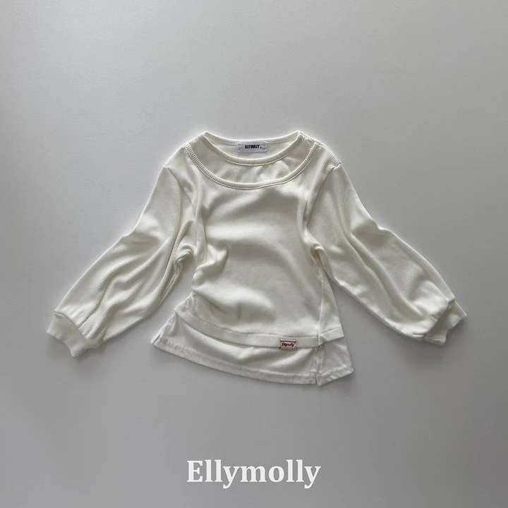 Ellymolly - Korean Children Fashion - #kidsshorts - Hazel Layered Tee - 5