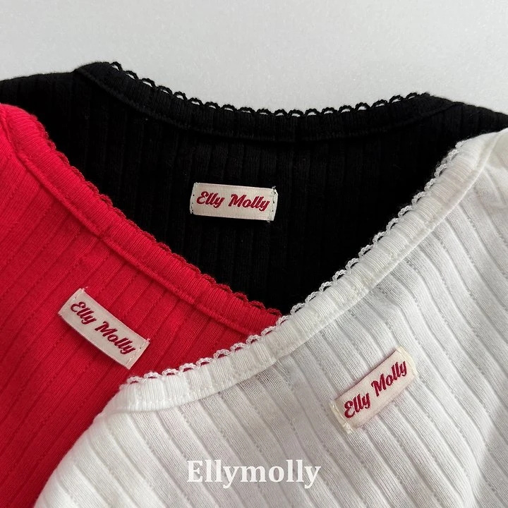 Ellymolly - Korean Children Fashion - #kidsshorts - Dindin Pinco Tee - 3
