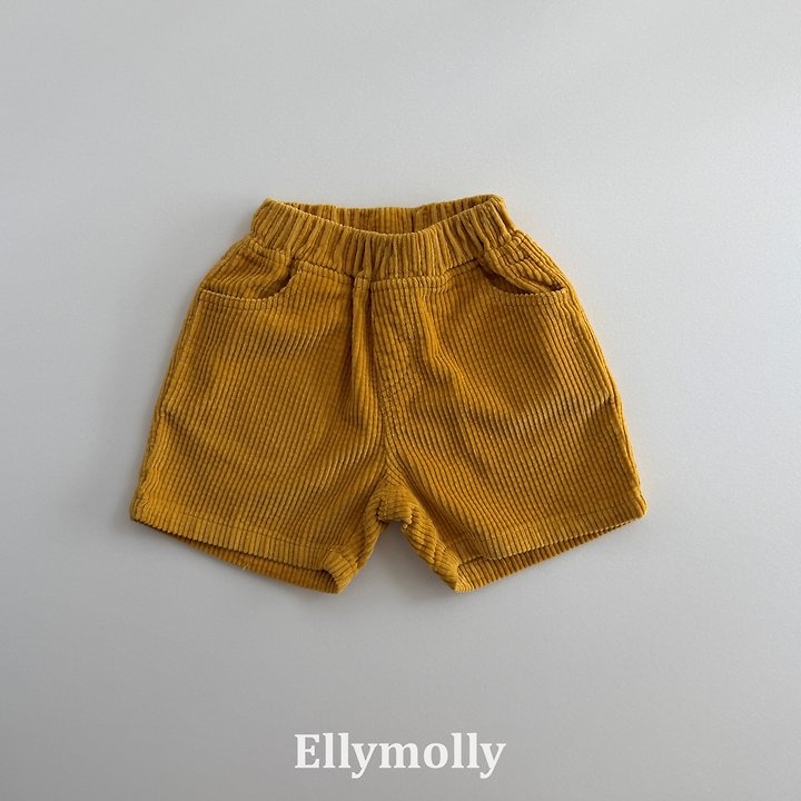 Ellymolly - Korean Children Fashion - #kidsshorts - Soda Corduroy Midi Pants - 6