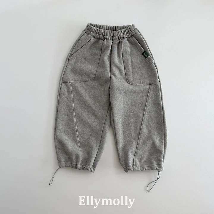 Ellymolly - Korean Children Fashion - #kidsshorts - Dusk String Pants - 5