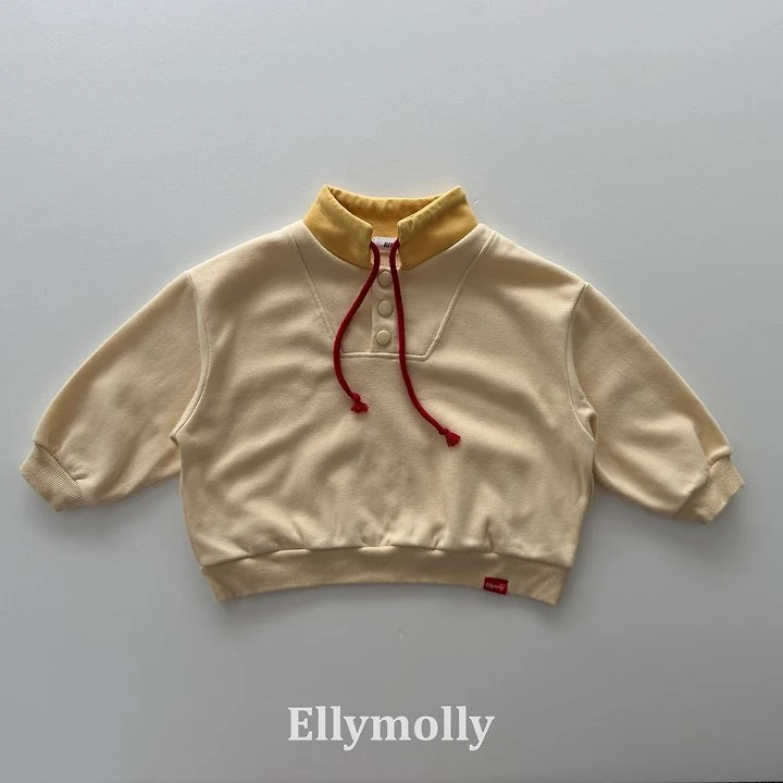 Ellymolly - Korean Children Fashion - #fashionkids - Two Tone Sweatshirts - 4