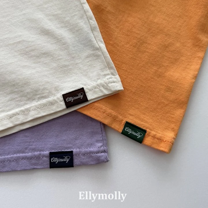 Ellymolly - Korean Children Fashion - #kidsstore - Color Block Raglan Tee - 8