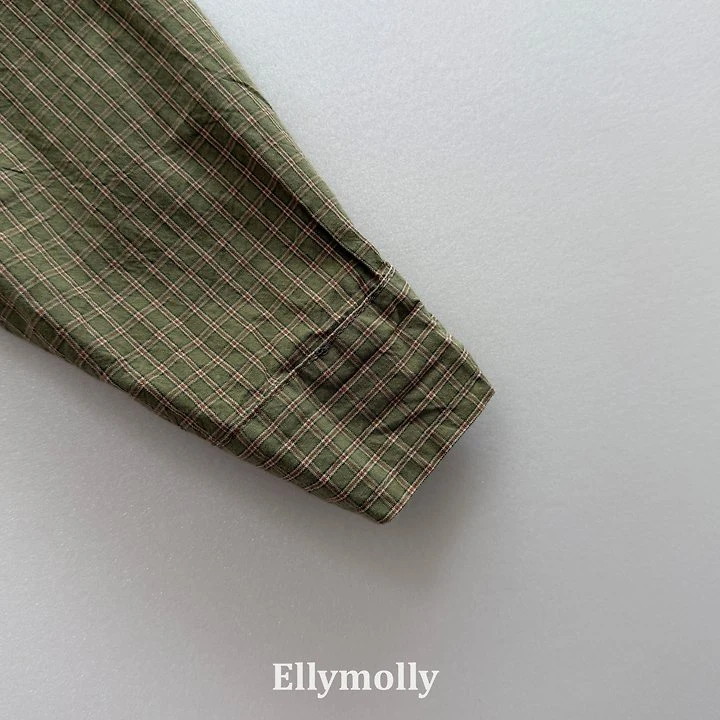 Ellymolly - Korean Children Fashion - #kidsstore - Maison Check Shirts - 7