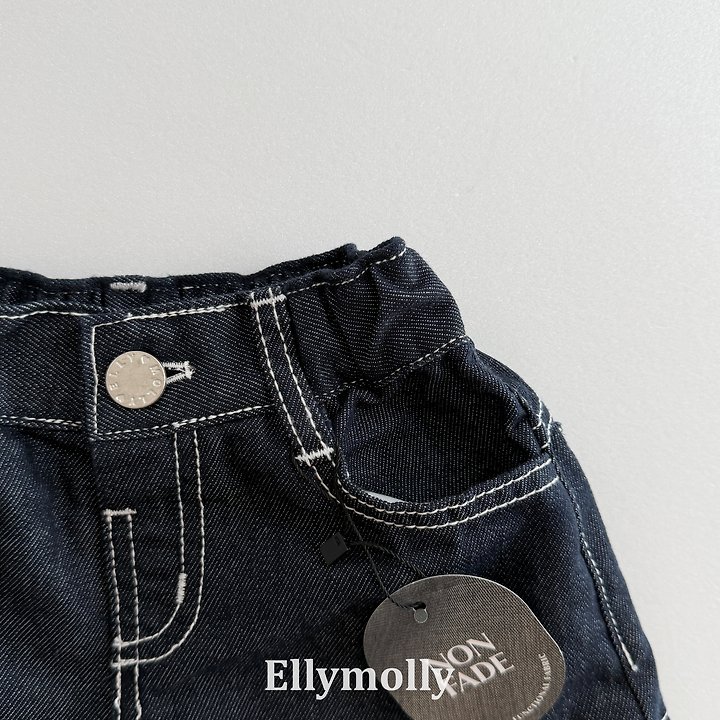 Ellymolly - Korean Children Fashion - #kidsstore - Flap Non Faded Pants - 3
