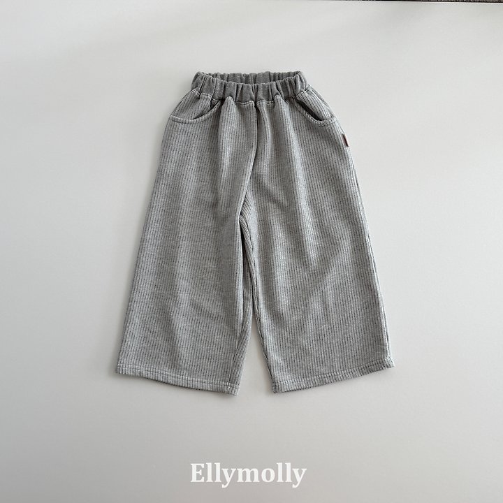 Ellymolly - Korean Children Fashion - #kidsstore - Me Two Wide Pants - 3