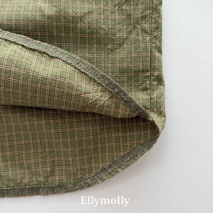 Ellymolly - Korean Children Fashion - #kidzfashiontrend - Maison Check Shirts - 8