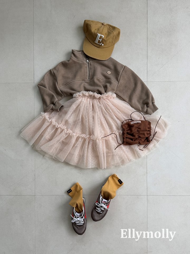 Ellymolly - Korean Children Fashion - #kidzfashiontrend - Solar Cha Skirt - 7