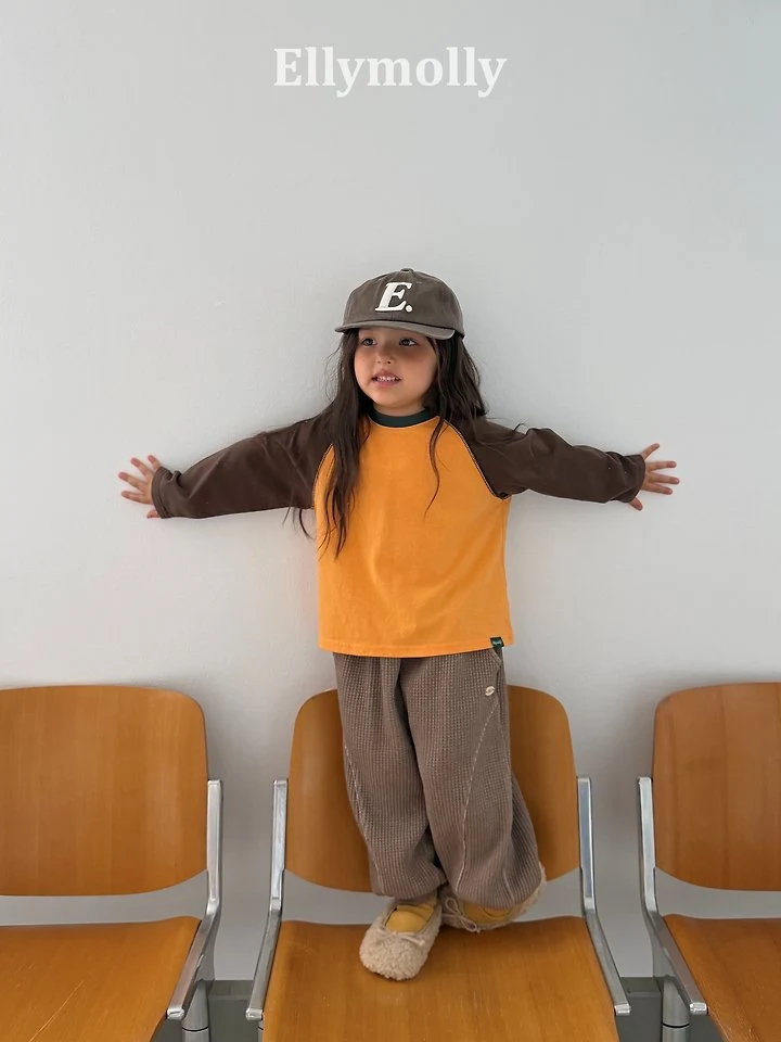 Ellymolly - Korean Children Fashion - #kidzfashiontrend - King Waffle Moment Jogger Pants - 12