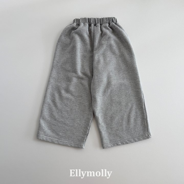 Ellymolly - Korean Children Fashion - #kidsstore - Me Two Wide Pants - 4