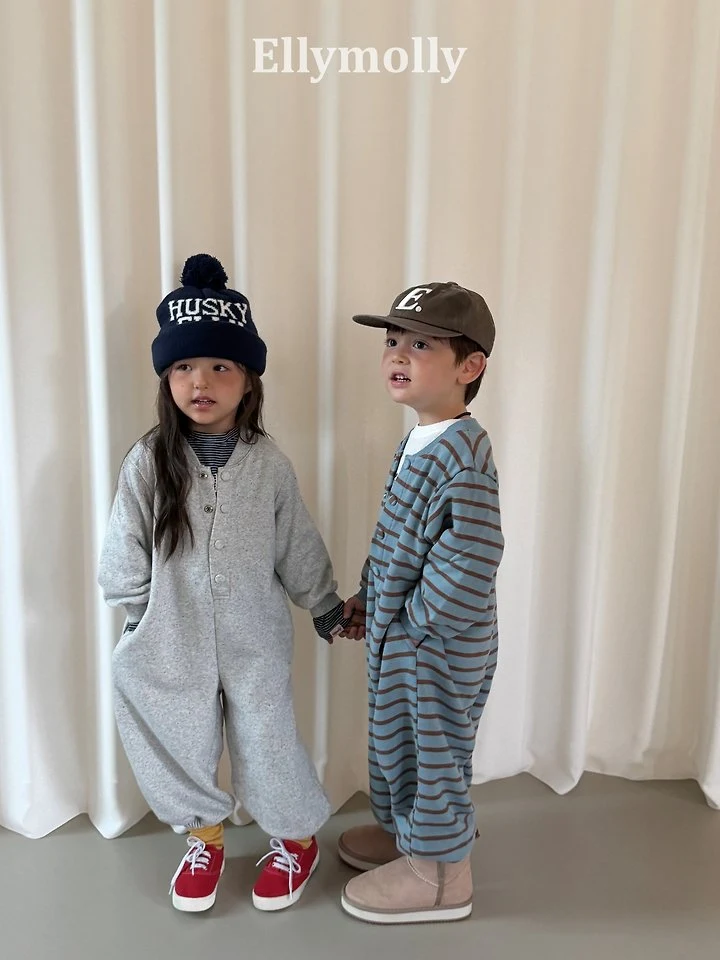 Ellymolly - Korean Children Fashion - #littlefashionista - Mori Jumpsuit - 11