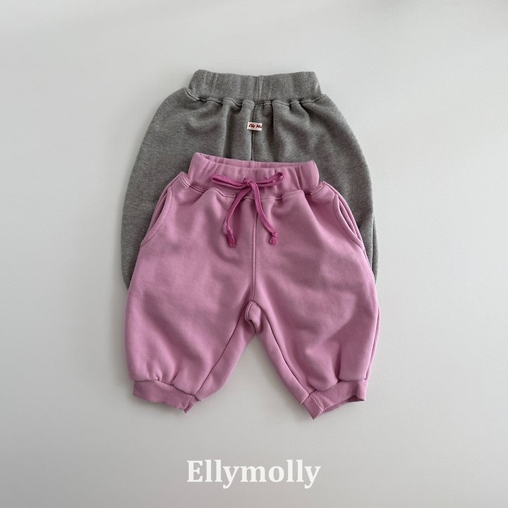 Ellymolly - Korean Children Fashion - #littlefashionista - Bubble Capri Jogger Pants