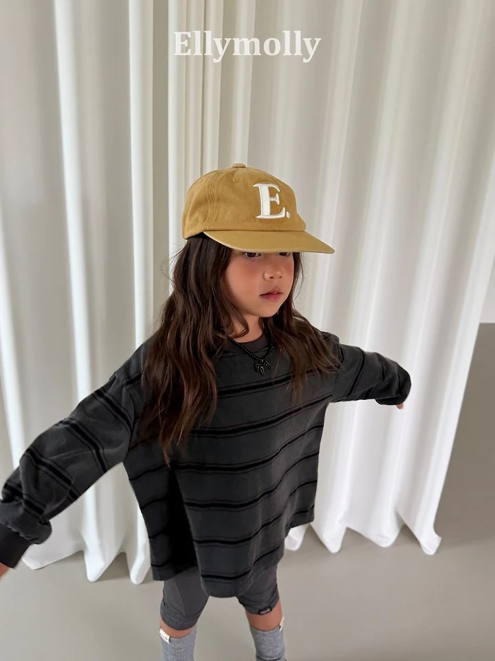 Ellymolly - Korean Children Fashion - #littlefashionista - Domino Pigment Tee - 11