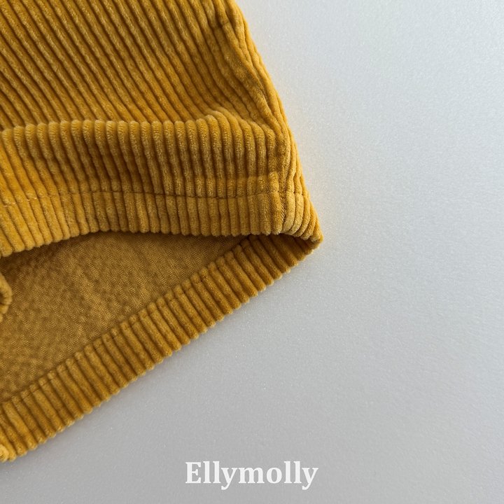 Ellymolly - Korean Children Fashion - #littlefashionista - Soda Corduroy Midi Pants - 10